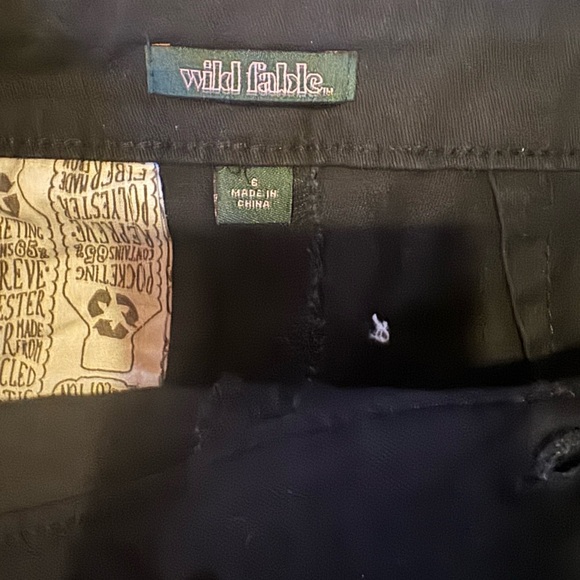 Women's Foldover Chino Skort - Wild Fable™ Size 6 - Picture 5 of 6